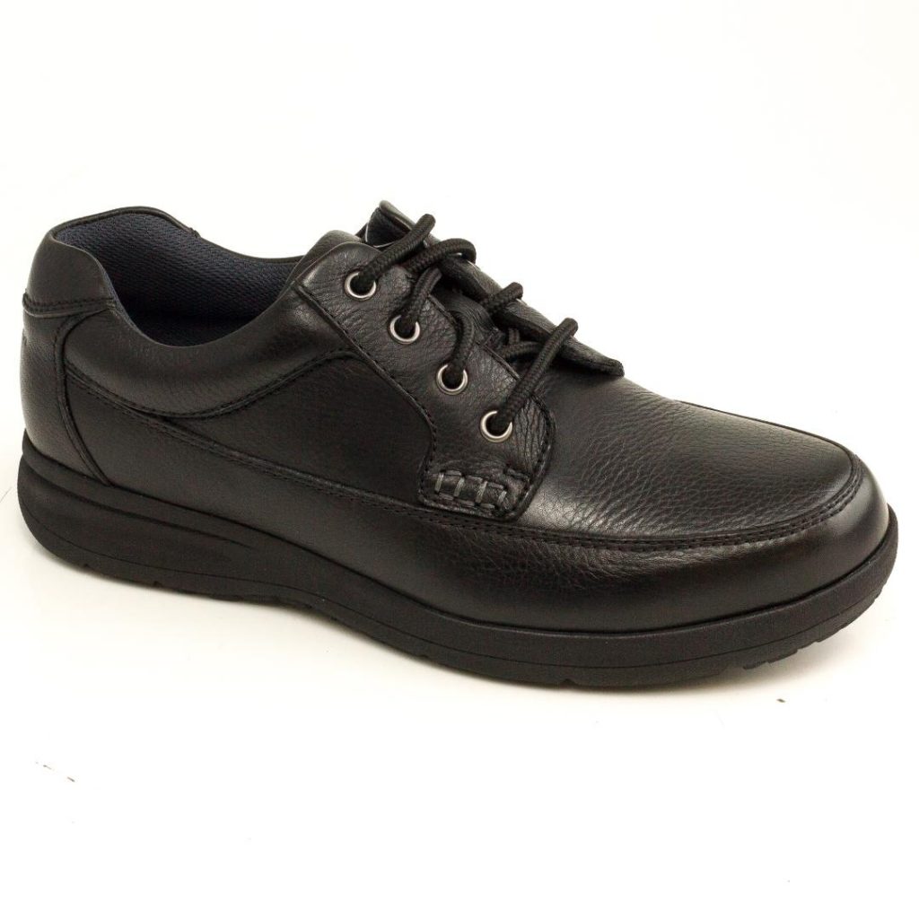 Florsheim - Dougal Black Tumbled EE - Foot Plus