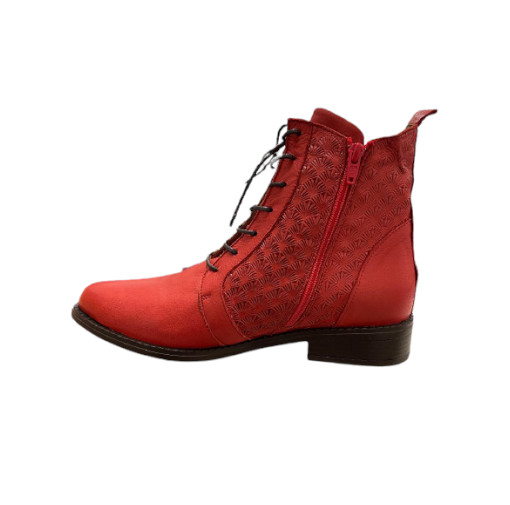 Tesselli - Odessa Red Boots - Foot Plus